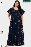 Sivam Nighty Cotton Chungudi Zip Model XXL- SNCZ3XL4924