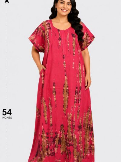 Sivam Nighty Cotton Chungudi Zip Model XXL- SNCZ3XL4935