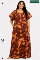 Sivam Nighty Cotton Chungudi Zip Model XXL- SNCZ3XL4937