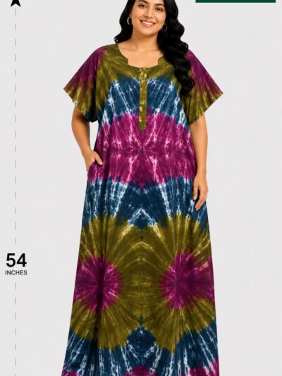 Sivam Nighty Cotton Chungudi Zip Model XXL- SNCZ3XL4938