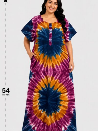 Sivam Nighty Cotton Chungudi Zip Model XXL- SNCZ3XL4939