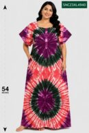 Sivam Nighty Cotton Chungudi Zip Model XXL- SNCZ3XL4940