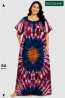Sivam Nighty Cotton Chungudi Zip Model XXL- SNCZ3XL4941