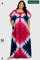 Sivam Nighty Cotton Chungudi Zip Model XXL- SNCZ3XL4943