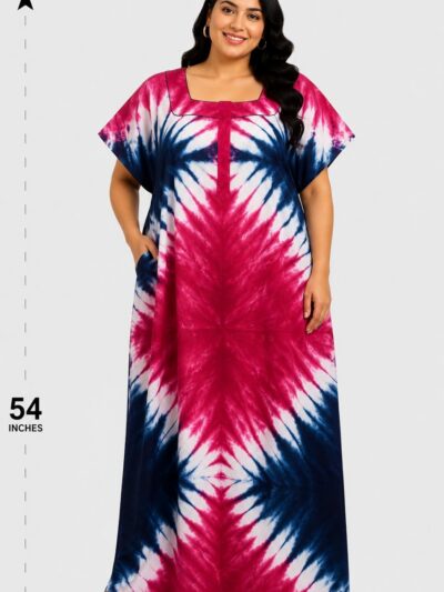 Sivam Nighty Cotton Chungudi Zip Model XXL- SNCZ3XL4943