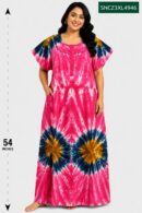Sivam Nighty Cotton Chungudi Zip Model XXL- SNCZ3XL4946