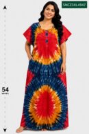 Sivam Nighty Cotton Chungudi Zip Model XXL- SNCZ3XL4947