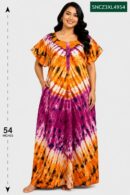 Sivam Nighty Cotton Chungudi Zip Model XXL- SNCZ3XL4954