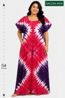 Sivam Nighty Cotton Chungudi Zip Model XXL- SNCZ3XL4958