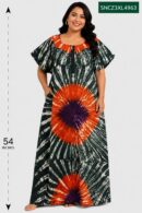 Sivam Nighty Cotton Chungudi Zip Model XXL- SNCZ3XL4963