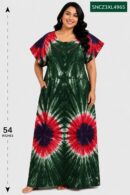 Sivam Nighty Cotton Chungudi Zip Model XXL- SNCZ3XL4965
