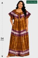 Sivam Nighty Cotton Chungudi Zip Model XXL- SNCZ3XL4966