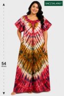 Sivam Nighty Cotton Chungudi Zip Model XXL- SNCZ3XL4967