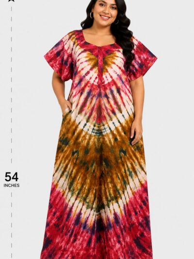 Sivam Nighty Cotton Chungudi Zip Model XXL- SNCZ3XL4967