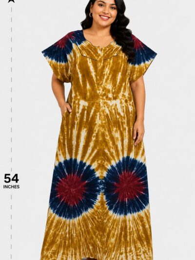 Sivam Nighty Cotton Chungudi Zip Model XXL- SNCZ3XL4971