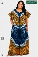 Sivam Nighty Cotton Chungudi Zip Model XXL- SNCZ3XL4972