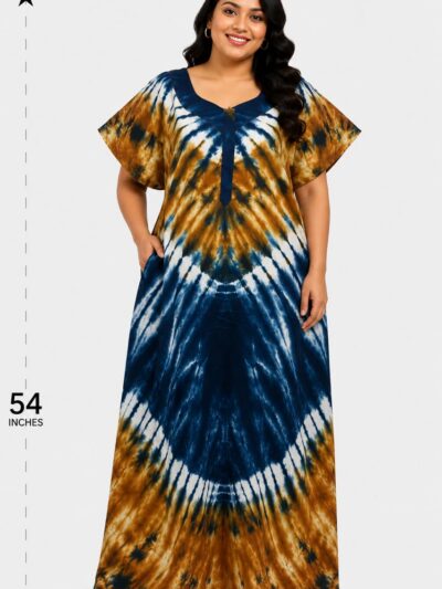 Sivam Nighty Cotton Chungudi Zip Model XXL- SNCZ3XL4972