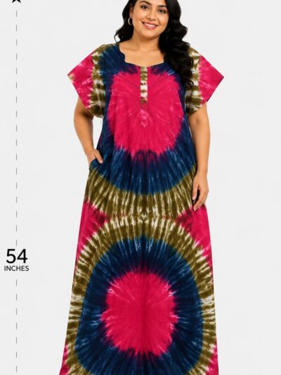 Sivam Nighty Cotton Chungudi Zip Model XXL- SNCZ3XL4973