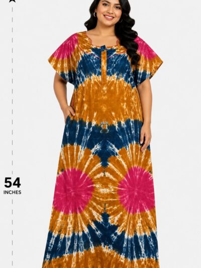 Sivam Nighty Cotton Chungudi Zip Model XXL- SNCZ3XL4976