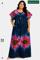 Sivam Nighty Cotton Chungudi Zip Model XXL- SNCZ3XL4977