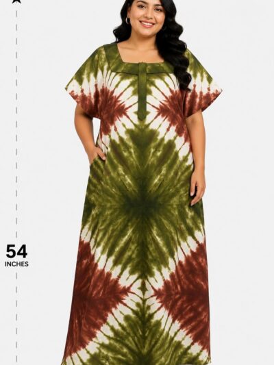 Sivam Nighty Cotton Chungudi Zip Model XXL- SNCZ3XL4978