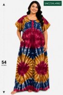Sivam Nighty Cotton Chungudi Zip Model XXL- SNCZ3XL4982