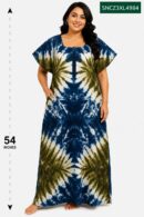 Sivam Nighty Cotton Chungudi Zip Model XXL- SNCZ3XL4984