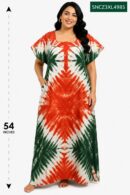 Sivam Nighty Cotton Chungudi Zip Model XXL- SNCZ3XL4985