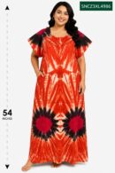 Sivam Nighty Cotton Chungudi Zip Model XXL- SNCZ3XL4986