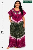 Sivam Nighty Cotton Chungudi Zip Model XXL- SNCZ3XL4989