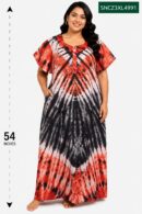 Sivam Nighty Cotton Chungudi Zip Model XXL- SNCZ3XL4991