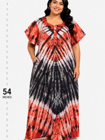 Sivam Nighty Cotton Chungudi Zip Model XXL- SNCZ3XL4991