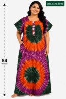 Sivam Nighty Cotton Chungudi Zip Model XXL- SNCZ3XL4998