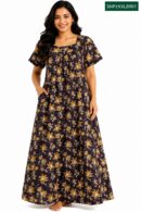 Sivam Nighty Cotton Titanic Model XXL- SNPzXXL8901