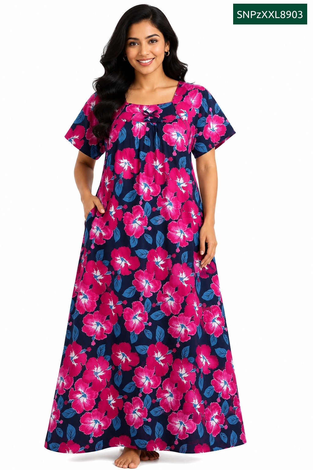 Sivam Nighty Cotton Titanic Model XXL- SNPzXXL8903