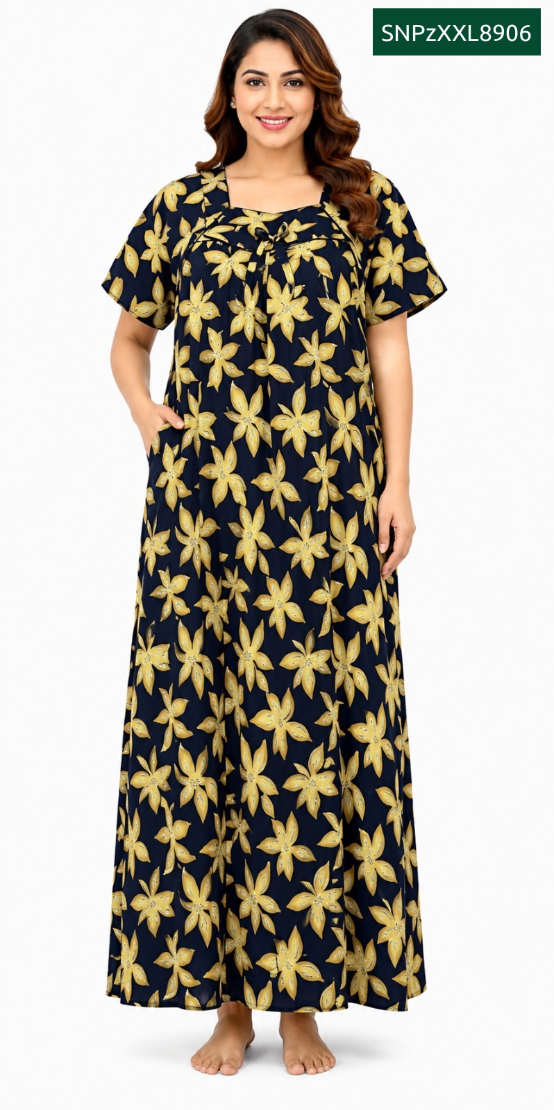 Sivam Nighty Cotton Titanic Model XXL- SNPzXXL8906