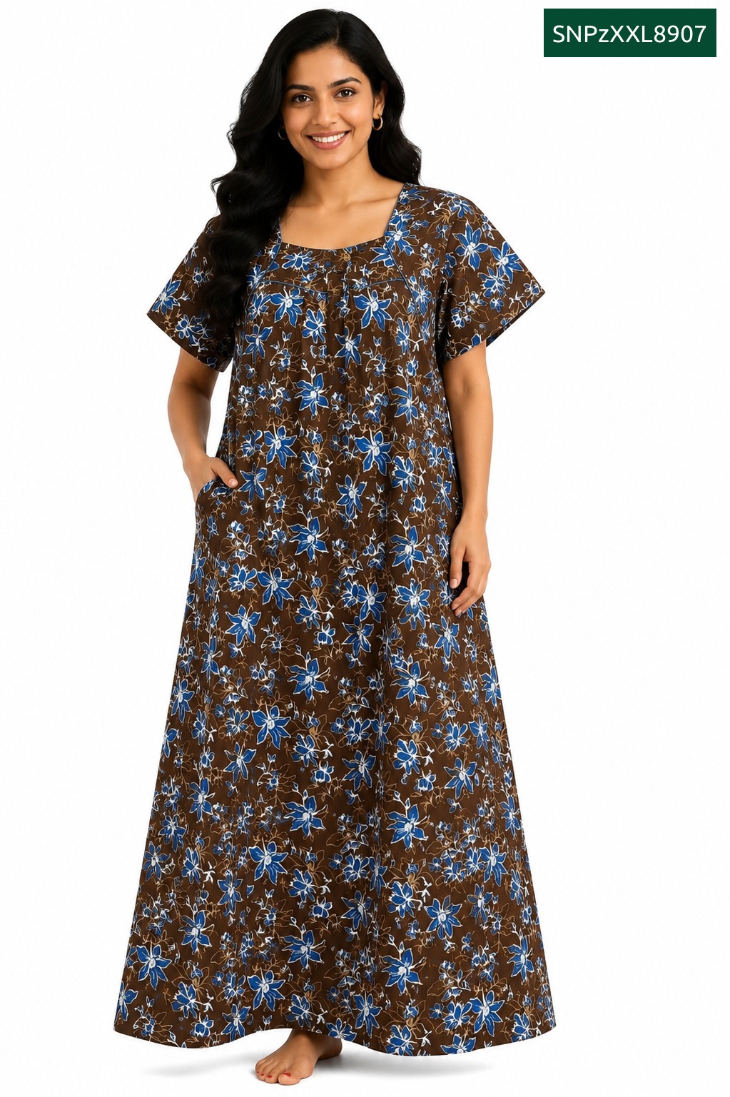 Sivam Nighty Cotton Titanic Model XXL- SNPzXXL8907