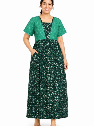 Sivam Nighty Cotton V Neck Model XL- SNVNmXL8904