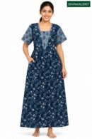 Sivam Nighty Cotton V Neck Model XL- SNVNmXL8907