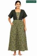 Sivam Nighty V neck fp Model XXL- SNVNmXXL8903