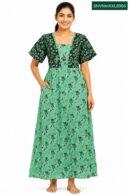Sivam Nighty Cotton V Neck Model XXL- SNVNmXXL8906