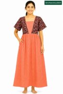 Sivam Nighty Cotton V Neck Model XXL- SNVNmXXL8909