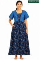 Sivam Nighty Cotton V Neck Model XXL- SNVNmXXL8910