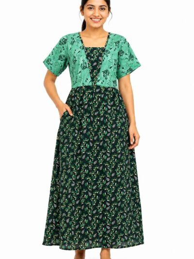 Sivam Nighty V neck fp Model XXL- SNVNmXXL8913