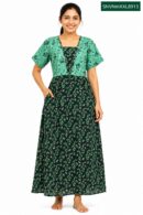 Sivam Nighty Cotton V Neck Model XXL- SNVNmXXL8913