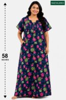 Sivam Nighty Cotton Zip Model 3XL- SNZ3XL8903