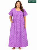 Sivam Nighty ZIP  Frock Model 3XL- SNZF3XL8911