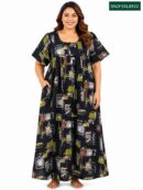 Sivam Nighty ZIP  Frock Model 3XL- SNZF3XL8922