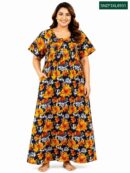 Sivam Nighty ZIP  Frock Model 3XL- SNZF3XL8931