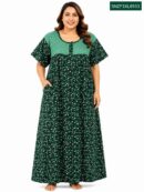 Sivam Nighty ZIP  Frock Model 3XL- SNZF3XL8933